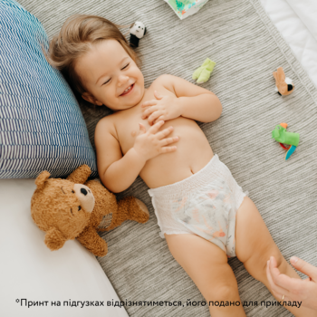 Підгузки-трусики Offspring Scriblee розмір M (6-11 кг) 42 шт. (DP-OI-FAP-M42P-SCR) - Pampik - 3