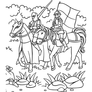 Розмальовка Видавництво Ранок Велика книга розмальовок Воїни та чудовиська (С1736005У) - Pampik - 3