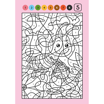 Раскраска 1 Вересня Рисуем по номерам 6+ 12 страниц (742962) - Pampik - 2