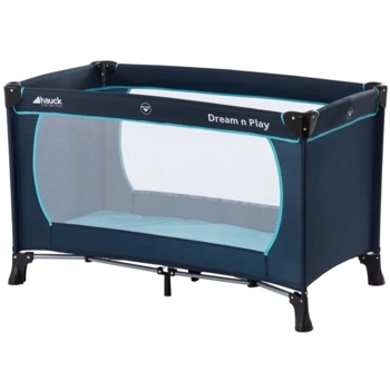 Детский манеж Hauck Dream N Play Plus Navy/Aqua - Pampik