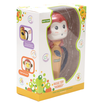Музыкальная игрушка Baby Team Обезьянка (8619) - Pampik - 4