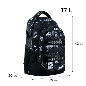 Рюкзак Kite Education teens 727M-2 (K24-727M-2) - Pampik - 2