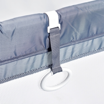 Манеж BabyGO Playpark с 48 шариками, синий - Pampik - 7