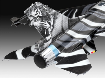 Сборная модель Revell набор самолетов Tornado и F-16 NATO Tiger масштаб 1:72, 231 деталь (RVL-05671) - Pampik - 7