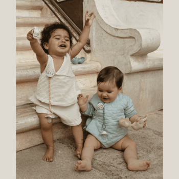 Клипса для пустышки Suavinex A walk in the park, розовый (308232) - Pampik - 3