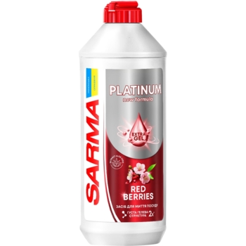 Гель для мытья посуды Sarma Platinum Красные ягоды, 500 мл. - Pampik