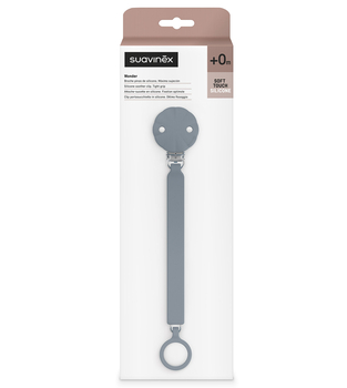 Клипса для пустышки Suavinex Wonder, голубой (402549) - Pampik - 2