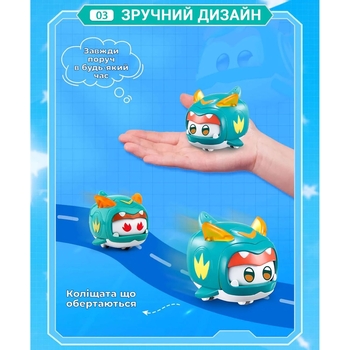Ігрова фігурка Super Wings Super Pet Тіно улюбленець зі світловими ефектами (EU770421) - Pampik - 9