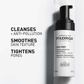 Ензимна пінка для вмивання Filorga Skin-Prep Enzymatic Cleansing Foam 150 мл - Pampik - 2