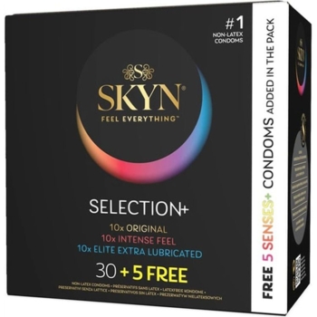 Презервативи Skyn Selection безлатексні 35 шт. (ROZ6400230343) - Pampik