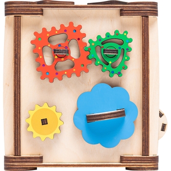 Бізікубик GoodPlay Розвиток з LED підсвічуванням 17х17х18 см (K103E) - Pampik - 6