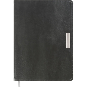 Ежедневник датированный Buromax Salerno 2024 A5 серый (BM.2133-09) - Pampik