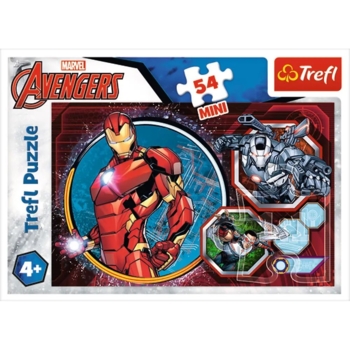 Пазли Trefl Залізна людина Дісней Marvel Міні 54 елементів - Pampik