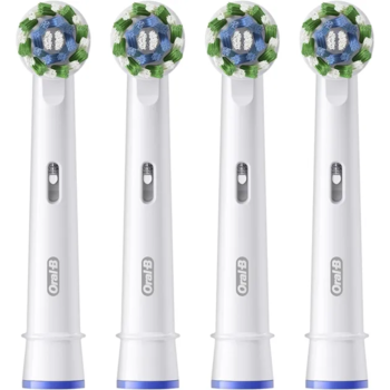 Насадки для электрической зубной щетки Oral-B Pro Cross Action, 4 шт., белый - Pampik - 2