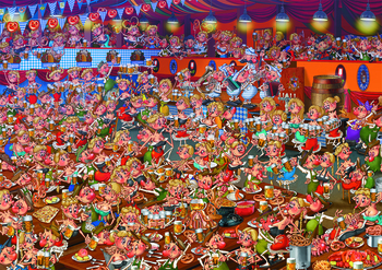 Пазл Piatnik Пивной фестиваль, 1000 элементов (PT-553349) - Pampik - 2