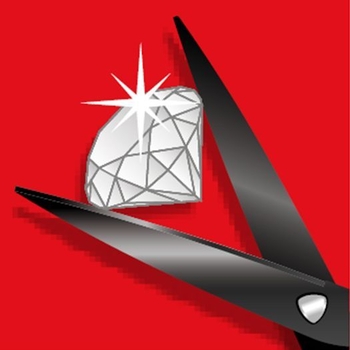 Ножиці офісні Maped Diamond 17 см чорні (MP.692310) - Pampik - 3