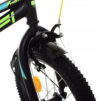 Велосипед дитячий двоколісний Profi 16" Prime чорний (Y16224 black) - Pampik - 5