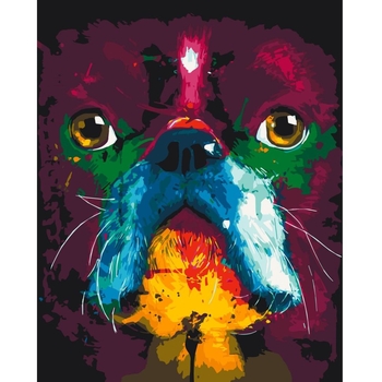 Набір для розпису ArtCraft Французький бульдог 40x50 см (11650-AC) - Pampik