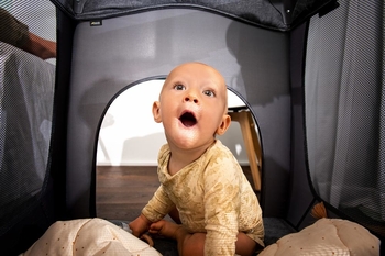 Детский манеж Hauck Play N Relax Melange Black - Pampik - 13