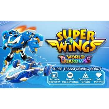 Ігрова фігурка-трансформер Super Wings Міні Повітряна База Робот (EU760288) - Pampik - 7