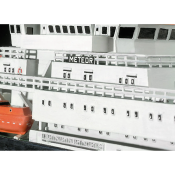 Сборная модель Revell Немецкий исследовательский корабль Метеор уровень 4, масштаб 1:300, 181 деталь (RVL-05218) - Pampik - 11