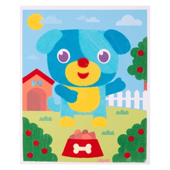 Набор для творчества 1 Вересня Щенок Аппликация из вельвета (954557) - Pampik - 2