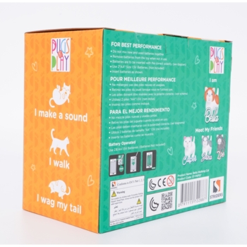 Інтерактивна іграшка Pugs at Play Біло-коричневе кошеня Bella (ST-PAP07) - Pampik - 6