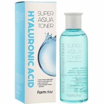 Тонер для лица FarmStay Hyaluronic Acid Multi Aqua Ultra Toner 200 мл - Pampik
