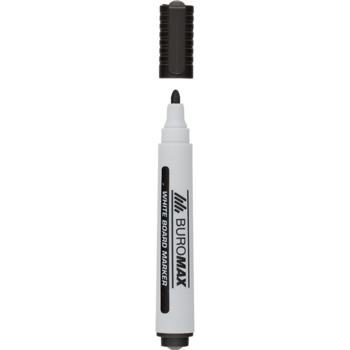 Маркер Buromax для магнітних сухостираючих дошок чорний (BM.8800-01) - Pampik - 2
