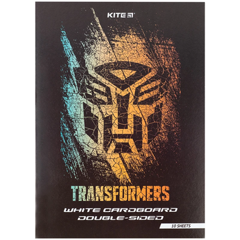 Картон белый Kite Transformers, А4, 10 листов (TF24-254) - Pampik