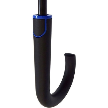 Парасоля-тростина Bergamo Line чорна з синім (7130004) - Pampik - 5