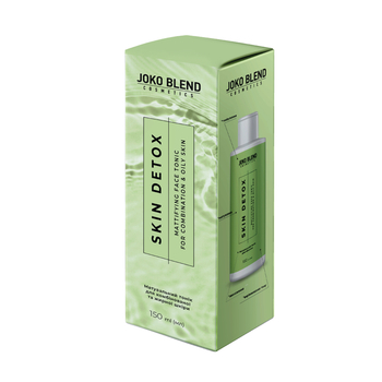 Матувальний тонік Joko Blend Skin Detox для комбінованої та жирної шкіри 150 мл - Pampik - 3