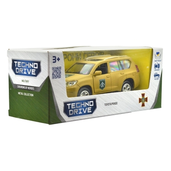Автомодель TechnoDrive Шевроны Героев Toyota Prado Хартия (KM6188) - Pampik - 15
