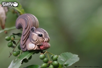 Збірна 3Д модель Eugy Зоопарк Бурундук (XEG-041) - Pampik - 8