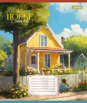 Набір зошитів 1 Вересня House colorful А5 в лінійку 18 аркушів 25 шт. (766981) - Pampik - 4