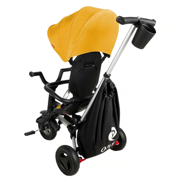 Велосипед складаний триколісний дитячий Qplay Nova+ Rubber Desert Yellow (S700-13Nova+DesertYellow) - Pampik - 4