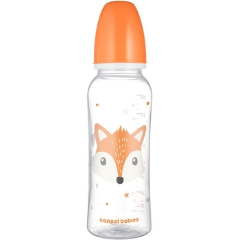 Пляшечка Canpol Babies Cute Animals, 250 мл. (11/841_ora) - Pampik