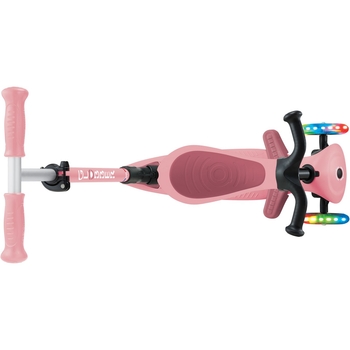 Самокат Globber Go Up Active, 1+ лет, до 20/50 кг, пастельно-темно-розовый (744-210) - Pampik - 7