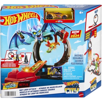 Игровой набор Hot Wheels Невероятная атака летучей мыши (HTN78) - Pampik - 5