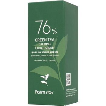 Сироватка для обличчя FarmStay Green Tea Calming Facial Serum 100 мл - Pampik - 2