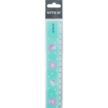 Линейка пластиковая Kite Rainbow Catcorn 15 см (K24-090-2) - Pampik - 2