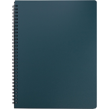 Книга записная Buromax Office в клеточку А4 спираль зеленая 96 листов (BM.24451150-04) - Pampik