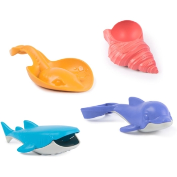 Набір піску для дитячої творчості Kinetic Sand Морські глибини 3 кольори, 680 г (71670) - Pampik - 3