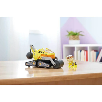 Рятувальний автомобіль - трансформер Paw Patrol Щенячий патруль. Мегакіно. з водієм Роккі (SM17776/6474) - Pampik - 5