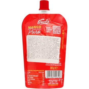 Пюре фруктове Frulla Puro Манго, 90 г - Pampik - 2