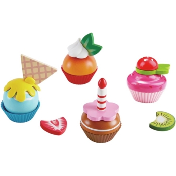 Игрушечные продукты Hape Пирожные (E3157) - Pampik