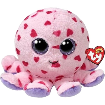 Дитяча іграшка м’яконабивна TY Beanie Boos Восьминіг Bubbles, 15 см (37342) - Pampik