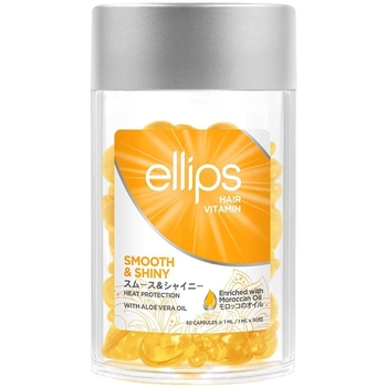 Вітаміни для волосся Ellips Hair Vitamin Smooth & Shiny With Aloe Розкішне сяйво 50 мл (50 шт. х 1 мл) - Pampik