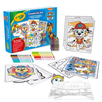 Великий набір для творчості 5 в 1 Crayola Paw Patrol 60 одиниць (04-2940) - Pampik - 2