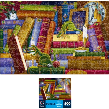 Пазли De.tail Книги про драконів, 500 елементів (DT500-12) - Pampik - 2